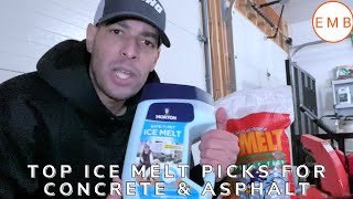 Top Ice Melt Picks For Concrete & Asphalt