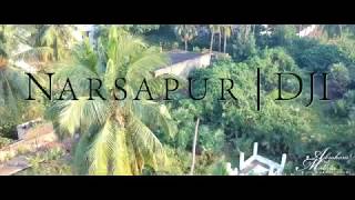preview picture of video 'Aerial view of Narsapur || West Godavari || Andhra Pradesh || India'
