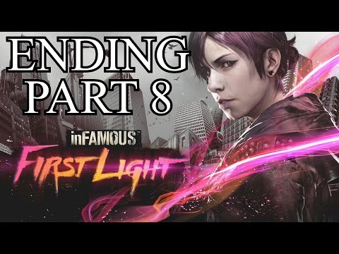 Infamous First Light Ending Walkthrough Part 8 - PS4 Gameplay Review With Commentary 1080P