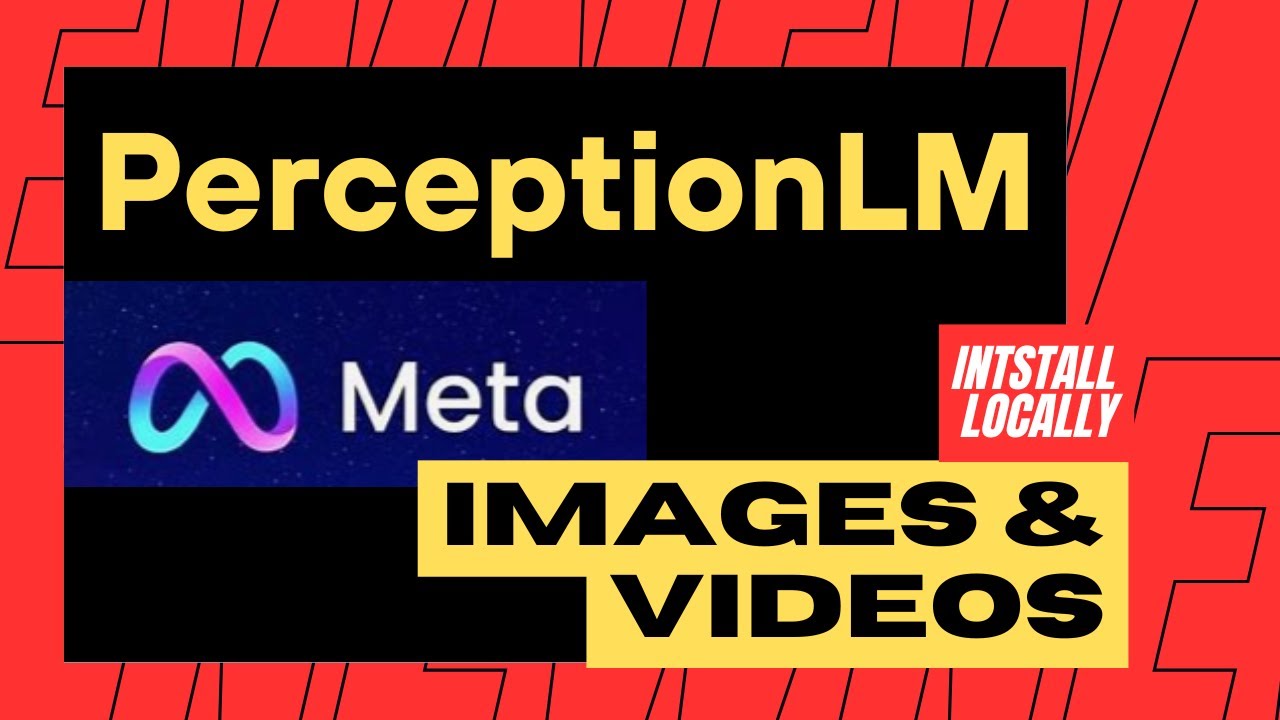 Meta Drops Perception LM - Image and Video Analysis with AI - Install Locally