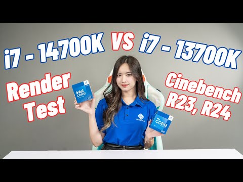 Então, CPU Intel Core i7-14700K vs Core i7-13700K: CPU não está funcionando? | Cinebench & Render Test