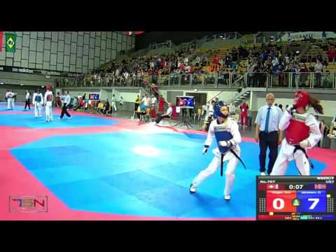 707-Jakobsen, Eirin TEAM TVEITA (NOR) vs Vazgec, Doris TAEKWONDO LU CHAN DO (SUI) 19-0