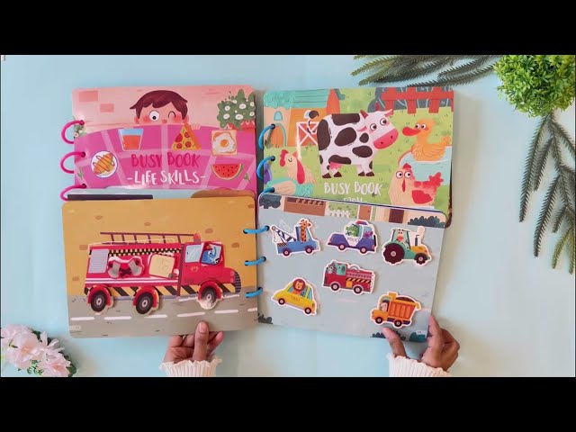 3 كتب تفاعلية منوعة