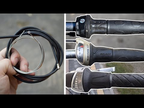 Schaltzug wechseln Spectro P5 / S7 - 5 Gang und 7 Gang Nabenschaltung von Sachs / SRAM