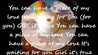 Guy - A Piece Of My Love Lyrics