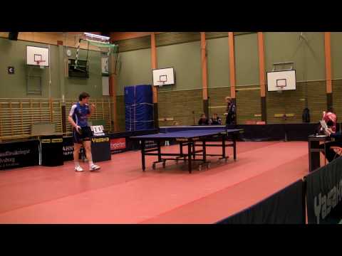 Mattias Översjö - Zhao Peng (1:a set), Mariedals IK - Eslövs AI