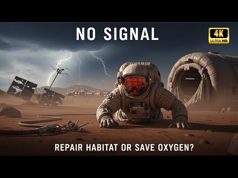 No life, no help: A storm forced us to survive on Mars.