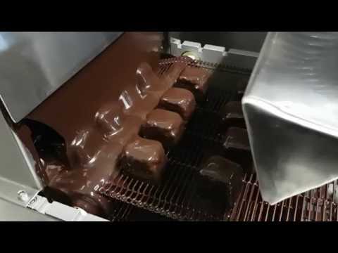 Επικαλυπτική Μηχανή Σοκολάτας - Παστάκια