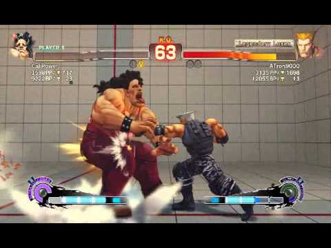 CaliPower(Hugo) vs ATron9000(Guile)