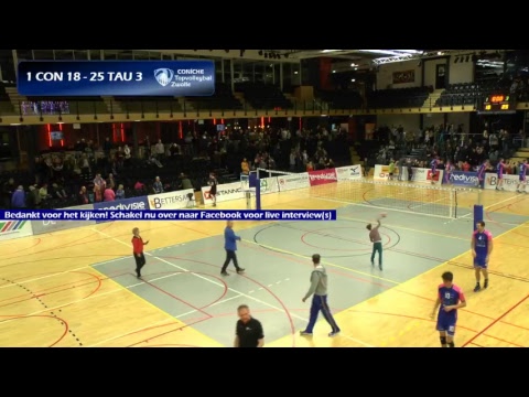 Livestream Coníche Topvolleybal Zwolle - SV Land Taurus | 13-01-2018