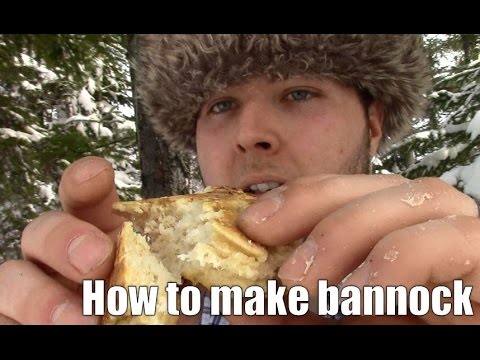HOW TO MAKE BANNOCK - Recipe For 1 Person - Super Easy