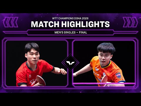 Jang Woojin vs Lin Yun-Ju | MS Final | WTT Champions Doha 2026