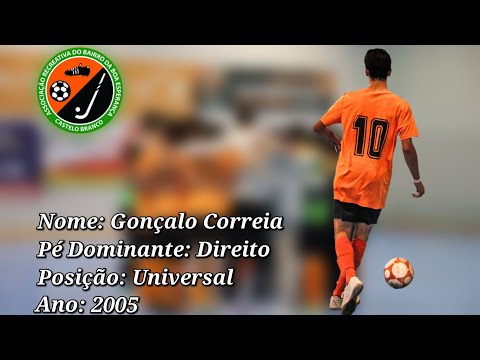 Gonçalo Correia 2022/2023 - Futsal ARB BOA ESPERANÇA
