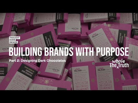 Designing the Dark Chocolate Range for The Whole Truth