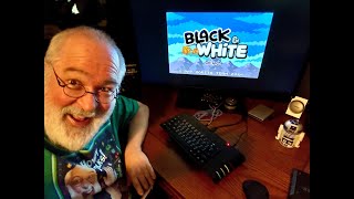 Black & White - Sinclair ZX Spectrum Next 8bit Video Game Demo - Retrogaming - Modern Retro Computer