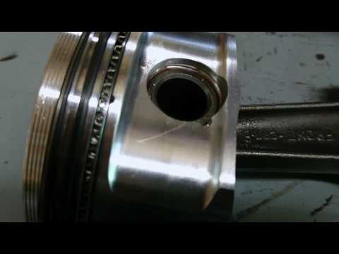How to install Carrillo Piston gudgeon pin clips