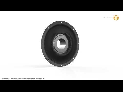 SINULASTIC® B - hochelastische Flanschkupplung mit Zahnkupplung