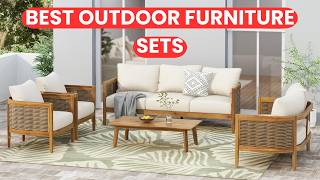 Best Outdoor Furniture Sets 2026 🌿 Top Patio & Backyard Furn