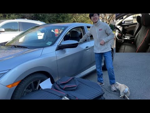 EKR Custom Leather Seat Covers 2016-2021 Honda Civic Sedan Hatchback | P1: Unboxing & 1st Impression