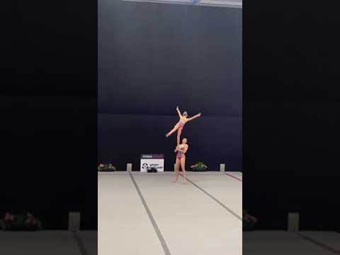 Amelie Noyce & Evie Jaggers 11-16 WP @spelthornegymnastics