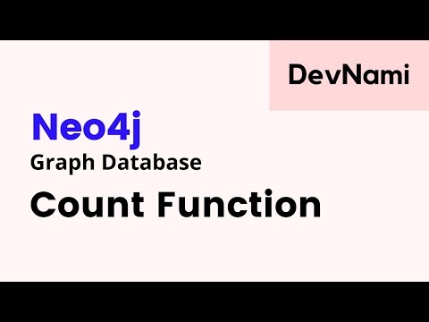 Neo4J How to Use COUNT Function in Neo4j