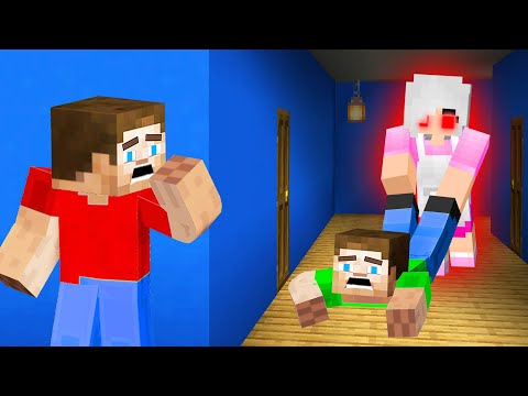 GRANNY Trapped Us In Her HAUNTED HOUSE! (Minecraft)