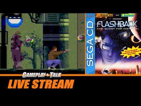 Flashback: The Quest for Identity - Full Playthrough (Sega CD) | Gameplay and Talk Live Stream #508