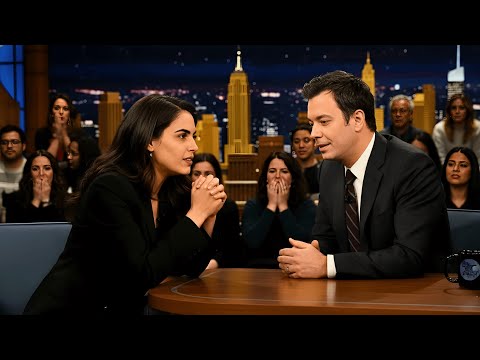 Jimmy Fallon STOPS Mid-Interview When Guest Reveals Her Childhood War Trauma