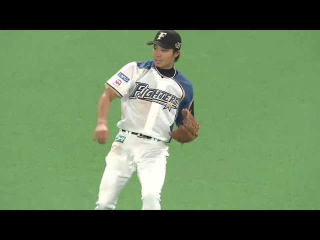 【2回表】内野手の見せ所!! ファイターズ・中島卓 軽快なフィールディング!! 2016/4/16 F-M