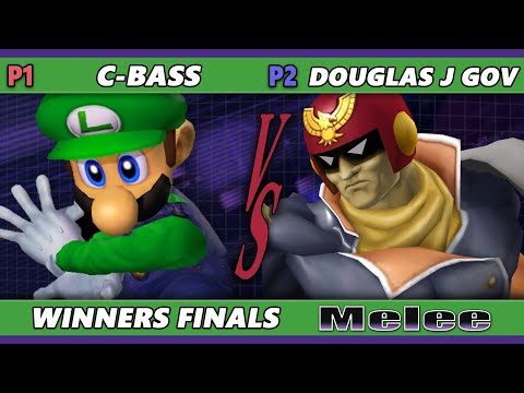 S@X 490 Winners Finals - C-Bass (Luigi) Vs. Douglas.J.Gov (Captain Falcon) Smash Melee - SSBM