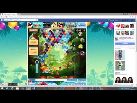 Angry Birds POP! on Facebook - Level 84 Walkthrough