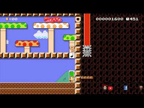 Captain Toad's Trials- Don't Jump! (Super Mario Maker)