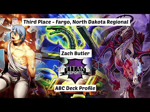 Yu-Gi-Oh! Third Place - Fargo North Dakota Regional - Zach Butler - ABC Deck Profile