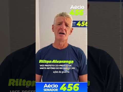 Rilton Alvarenga - Vice-prefeito e Ex-prefeito de Santo Antônio do Rio Abaixo | Mg