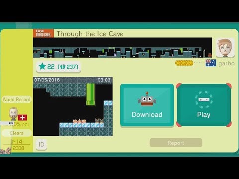 SMM - Through the Ice Cave (0F09-0000-0266-A068)