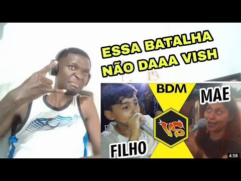 BMO Vs Tete Fox - Mãe VS Filho - Uma MÃE EM UMA Batalha de RAP  | Moçambicano Reagindo