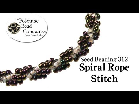 How to Spiral Rope Stitch
