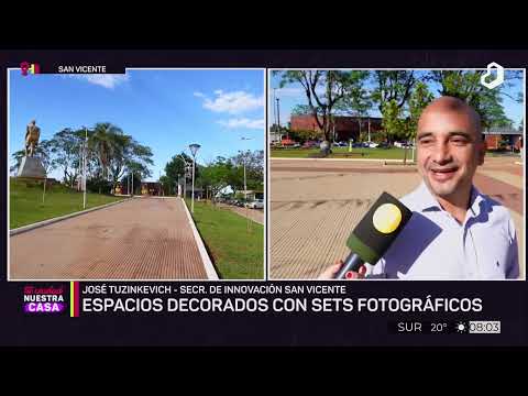 #TuCiudadNuestraCasa: la navidad toma forma en el paseo de San Vicente