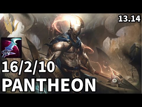 Pantheon Jungle vs Rek'Sai - KR Diamond  | Patch 13.14