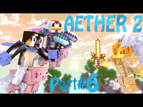 Minecraft: Aether 2 Let's Play - Part 6 "SLIDER BOSS BATTLE"