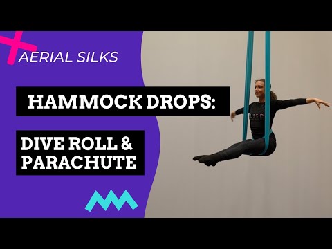 2 AERIAL HAMMOCK DROPS that are EASY for BEGINNERS!