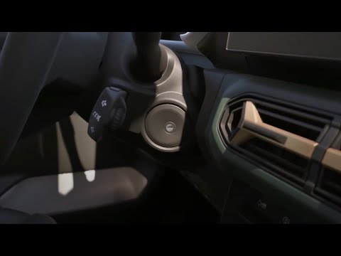 Pornire vehicul - selector mod de condus - noua Dacia Spring