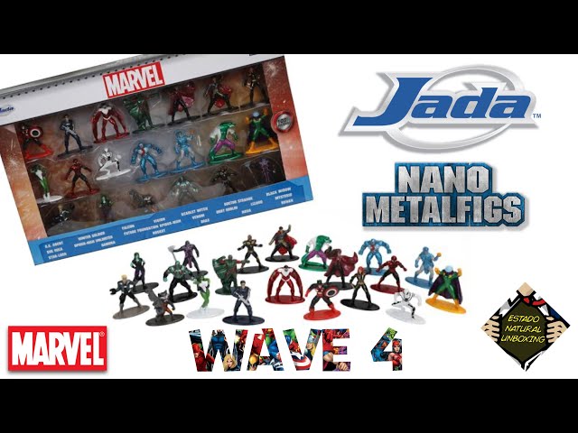 Vídeo relacionado con JADA - Marvel Galaxy - Pack de regalo de 4 cm - Figuras coleccionables