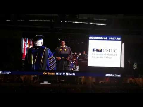 Pius Odhiambo graduates from UMUC, Adelphi, USA on May 13, 2017