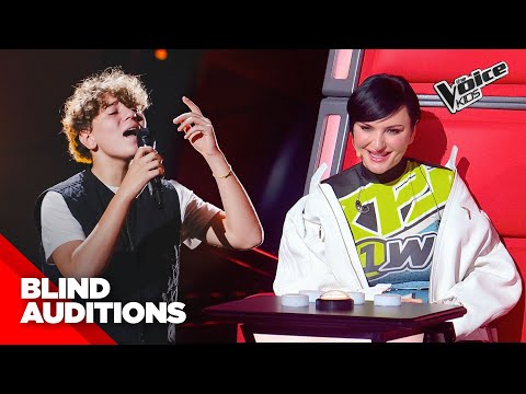 Niccolò libera la sua voce in “Passerà” di Aleandro Baldi | The Voice Kids 3 Blind Auditions