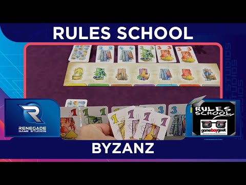 Learn How to Play Byzanz (Rules School) with the Game Boy Geek