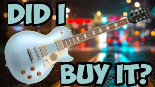 Video thumbnail for Epiphone Les Paul Standard in Pelham Blue by Rich Bischoff