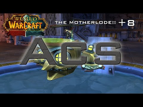 M+8 : THE MOTHERLODE!! (Fortified,Sanguine,Grevious)| Blood DK PoV | WoW BFA