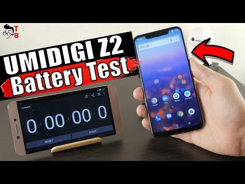 UMIDIGI Z2 Battery Test: Drain and Charging Time