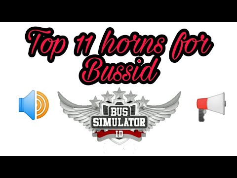 Top 11 horns for Bussid.Bussid malayalam.bus simulator Indonesia.New mods for Bussid.